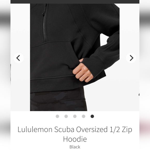 ❤️SOLD❤️ Lululemon Scuba Half Zip Crop Hoodie Lot of 2! - Picture 6 of 7